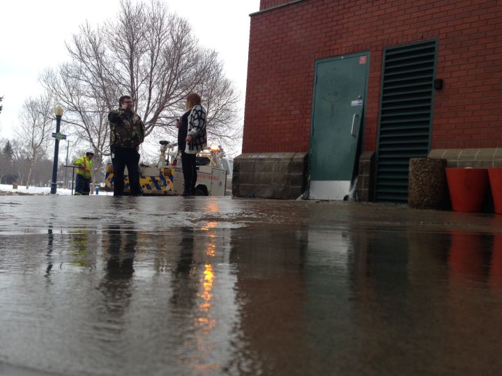 Telus field flood