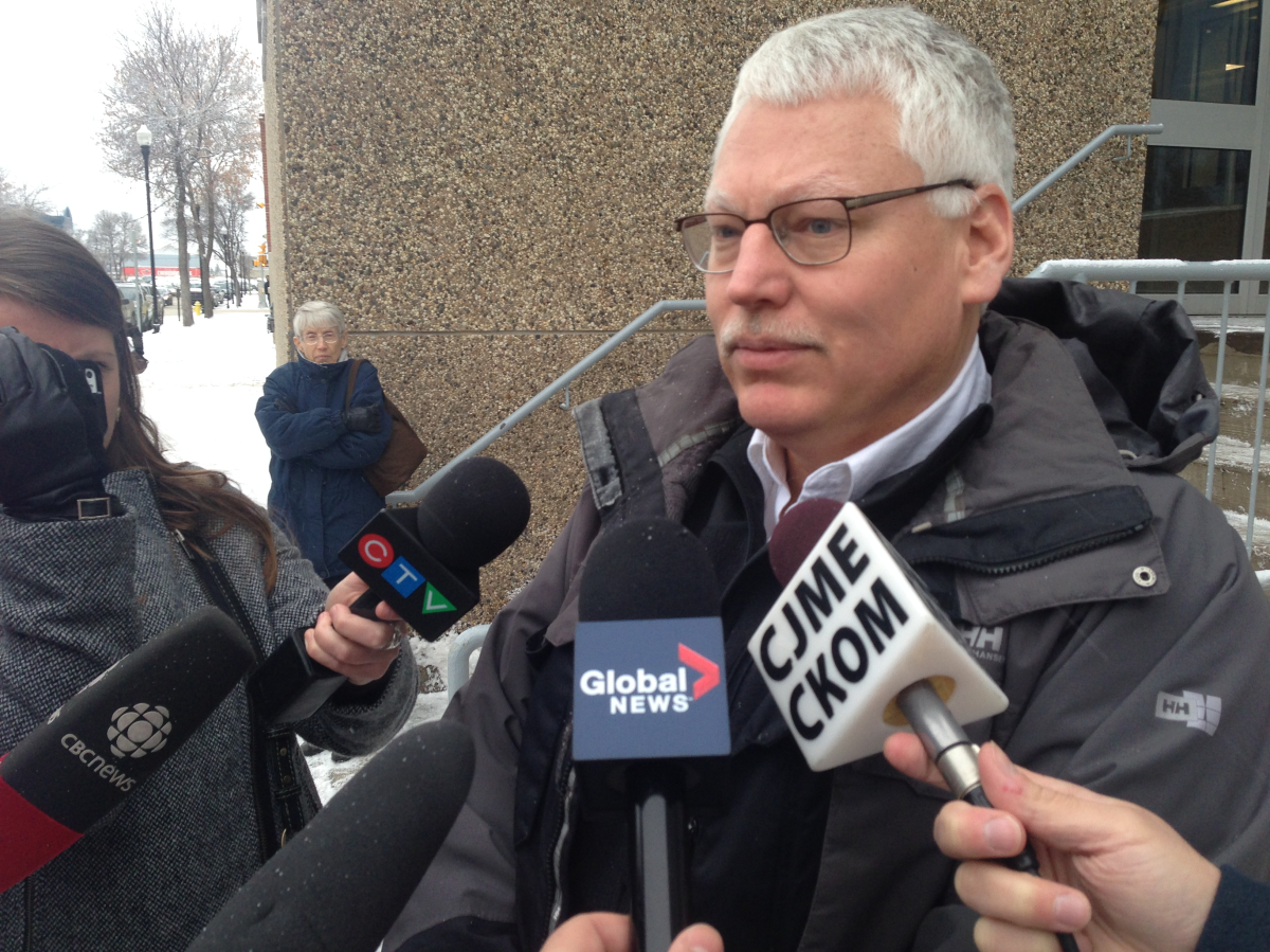 Anti-gay activists Peter Labarbera and Bill Whatcott were found not guilty of mischief after refusing to leave the U of R during a demonstration last April.
