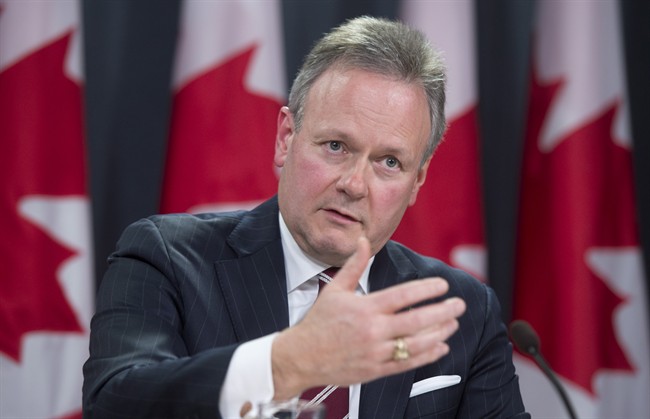 Bank of Canada Governor Stephen Poloz .