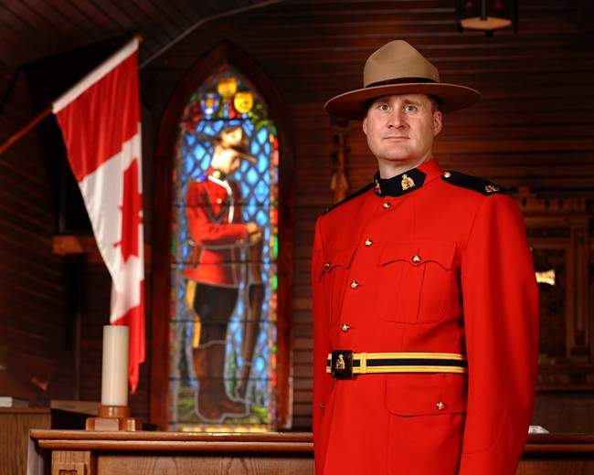 Const. David Matthew Wynn is shown in this undated family handout photo. Mourners including Prime Minister Stephen Harper will attend a regimental funeral service today in Alberta for RCMP Const. David Wynn.