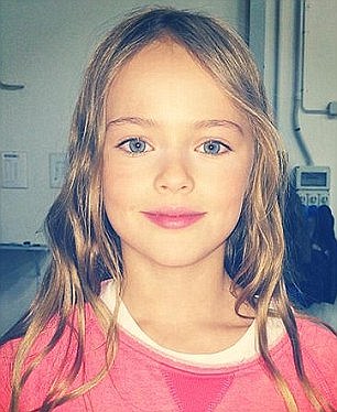 Kristina Pimeonva was named the most beautiful girl in the world.
