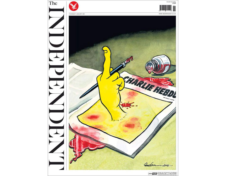 PHOTOS: Newspaper front pages pay tribute to ‘Charlie Hebdo’ day after Paris attack #JeSuisCharlie - image