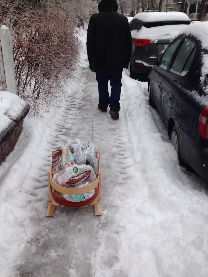 Grocery shopping Montreal style!!!