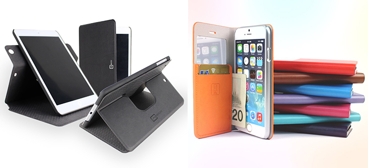 Canadian Caseco thin Codex 360 vertical and horizontal stand and ID Wallet for cash and credit cards