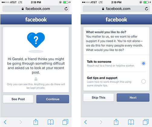 Facebook to roll out new tools for suicide prevention - image