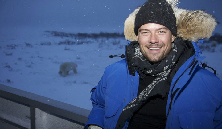 Josh Duhamel, pictured in Churchill, Manitoba in 2008.