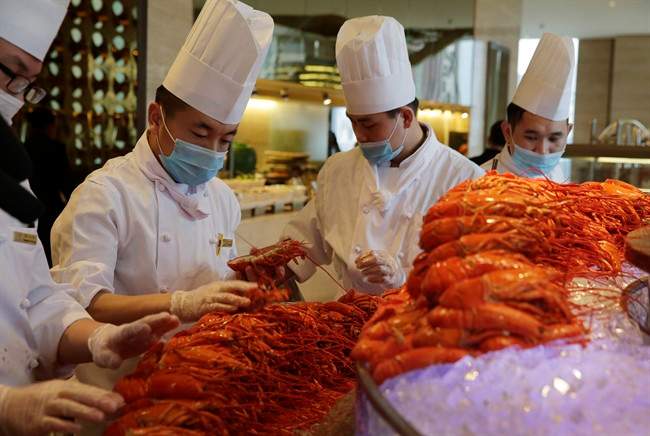 American lobster the new Chinese New Year delicacy