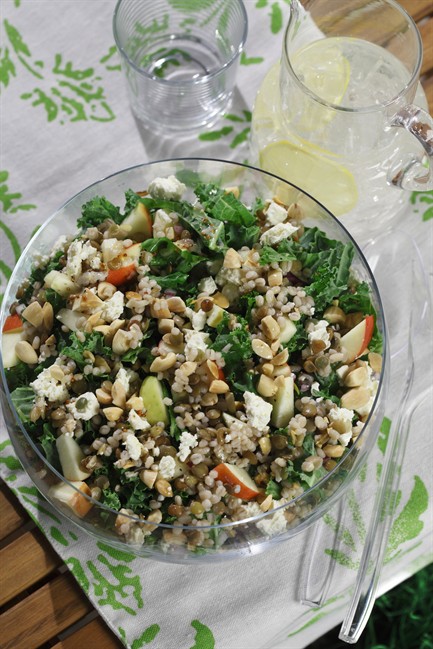 Greens delicious in salads or used as wrap