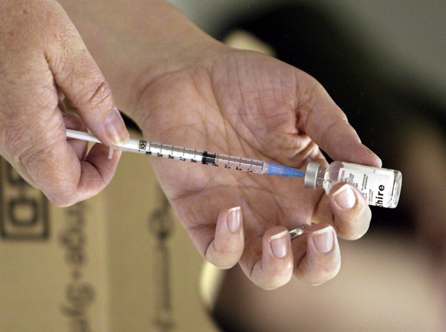 Health officials in Vancouver say two people who arrived in the city on a flight from Beijing have tested positive for measles.