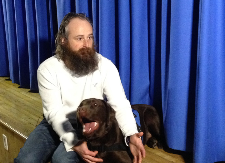 ‘The mask is off’: Former police officer shaves beard in battle with PTSD - image