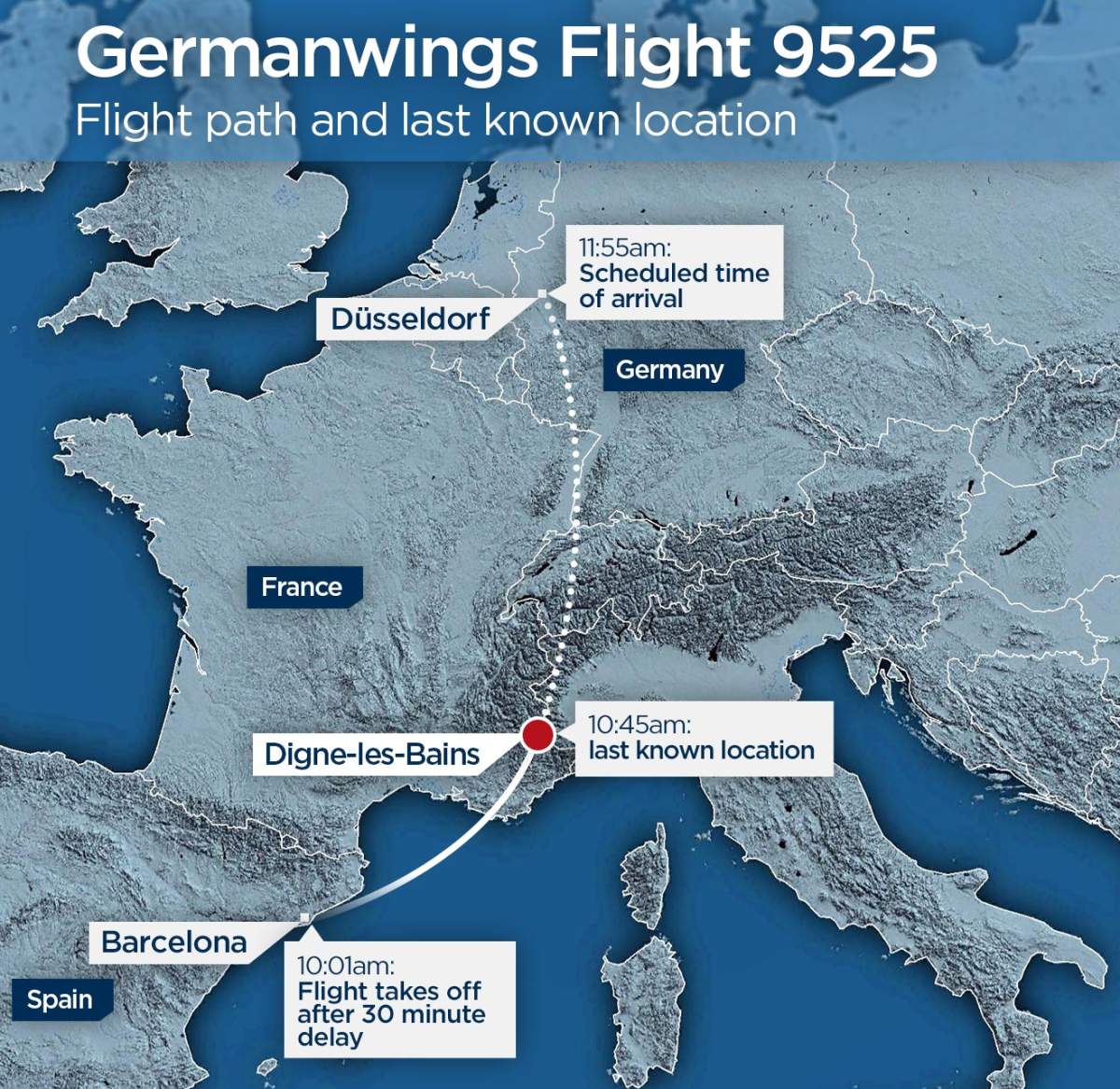 Germanwings 9525: France finds 1 black box, looks for 2nd on craggy mountain - image