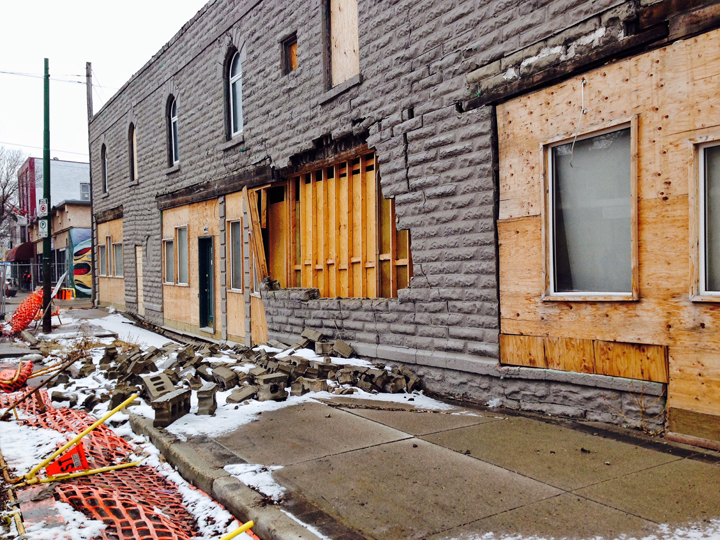 Hood Block Winnipeg Sargent Avenue