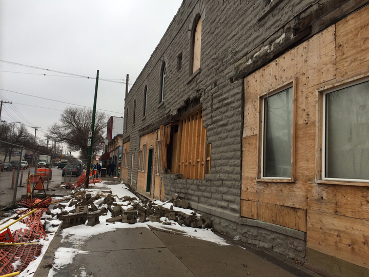 Hood Block Winnipeg Sargent Avenue