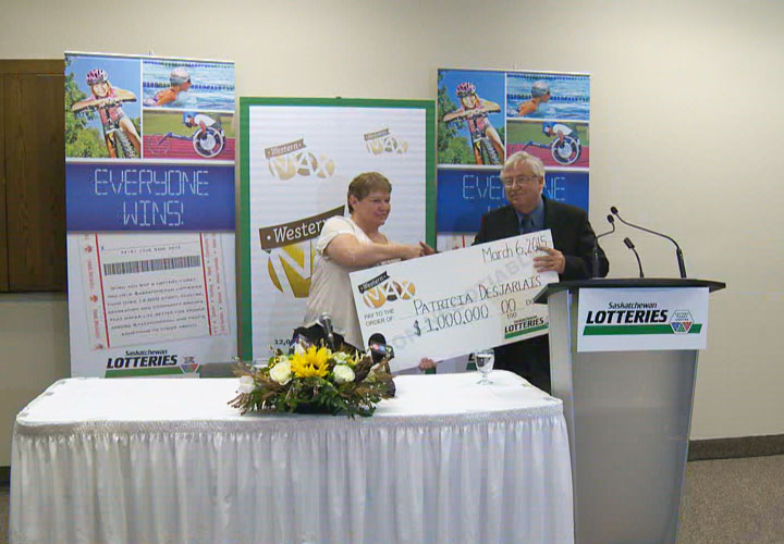 Saskatchewan’s newest lottery winner Patricia Desjarlais has been at it for three decades and now has a million reasons to keep playing.