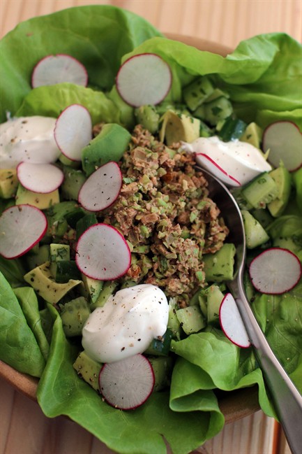 Combine edamame and walnuts for savory vegan taco meat