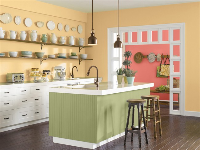From pastels to 'Noir' the colours of 2015 decor
