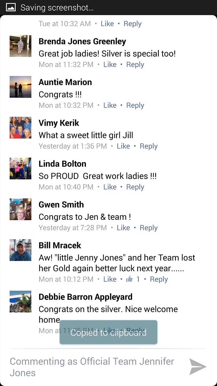 Jill Officer social media