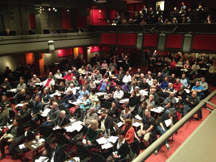 Dozens of residents turn out to pubic consultation meeting in St-Jean-sur-Richelieu in fight over protecting forests