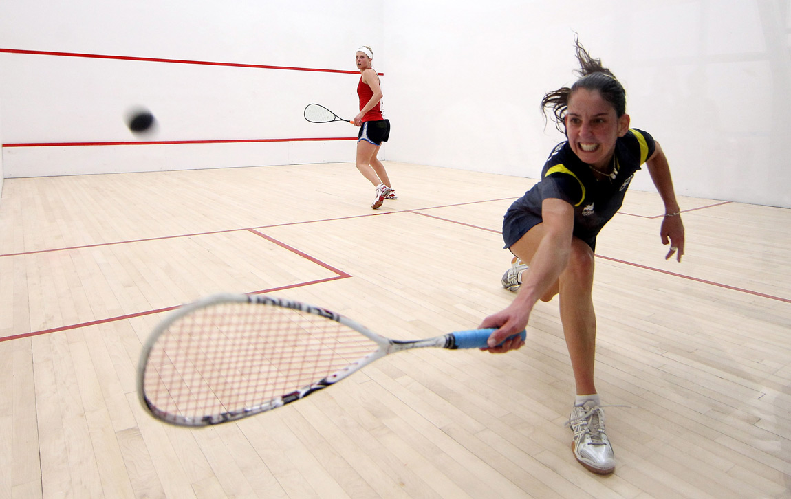 A squash match at the 2011 Pan Am Games