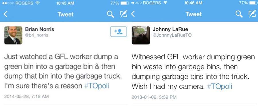 Garbage collector removed from route after video shows him leaving garbage - image