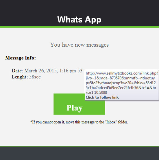 Canadians see increase in WhatsApp email scam - image