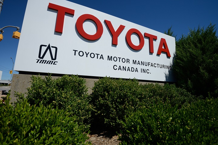 Toyota Motor Manufacturing Assembly plant at Cambridge, Ontario.