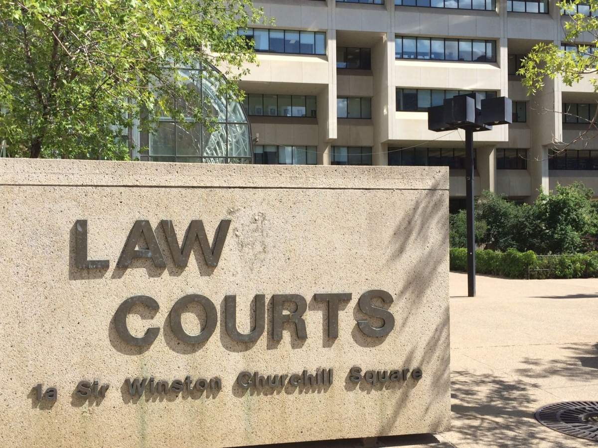 The Law Courts in Edmonton, Alberta. Summer 2014.