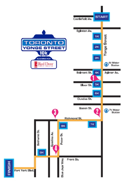 The dispersal area will be at Fort York Boulevard, from Bathurst Street to Lake Shore Boulevard West, from 6 a.m. to 2 p.m.