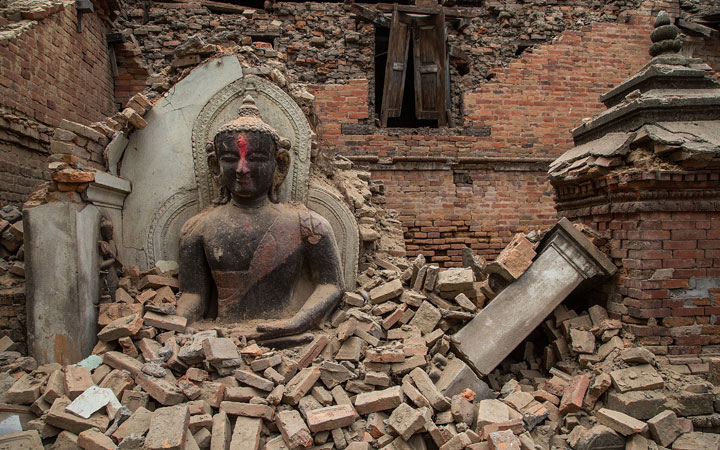 Nepal’s ancient city of Bhaktapur suffers heavy earthquake damage - image