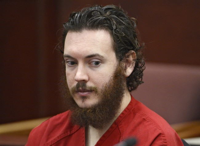 In this June 4, 2013 file photo, Aurora theater shooting suspect James Holmes appears in court in Centennial, Colo.