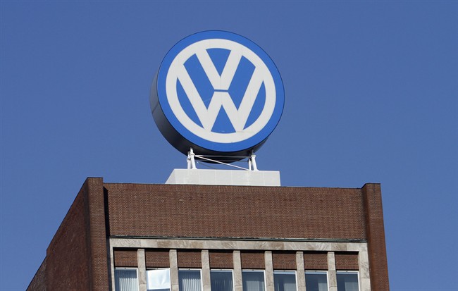 In this Feb. 24, 2011 file photo the Volkswagen logo is photographed at the company's headquarters at the Volkswagen plant in Wolfsburg, Germany.