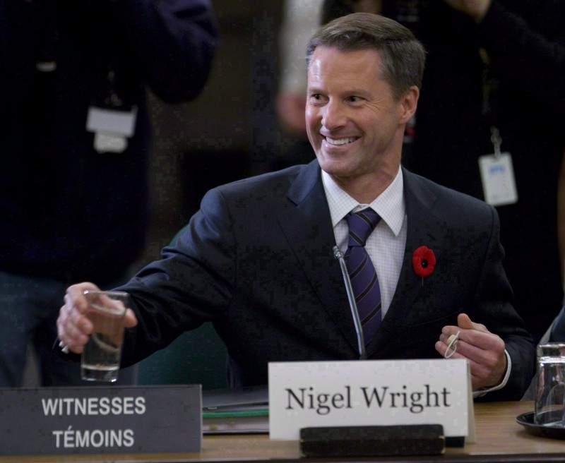 Nigel Wright, former chief of staff for Prime Minister Stephen Harper. Nigel Wright, chief of staff for Prime Minister Stephen Harper.