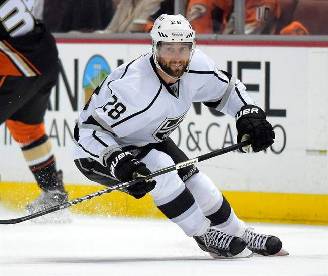 Jarret Stoll of the Los Angeles Kings.