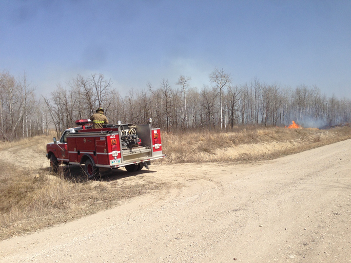 Manitoba fire wind