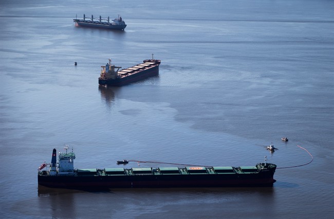 The MV Marathassa is allowed to leave Canadian waters.