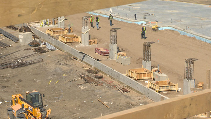 So far, construction of the new stadium is around 41 per cent complete with 270 workers on-site. By August there will be close to 350 workers.