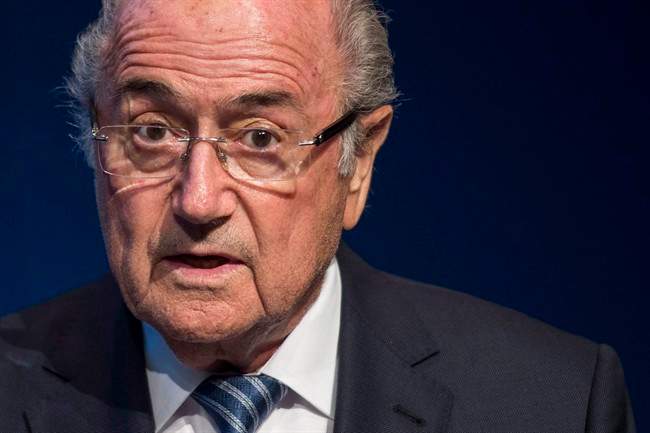 FIFA President Sepp Blatter speaks during a news conference at the FIFA headquarters in Zurich, Switzerland, Tuesday, June 2, 2015.