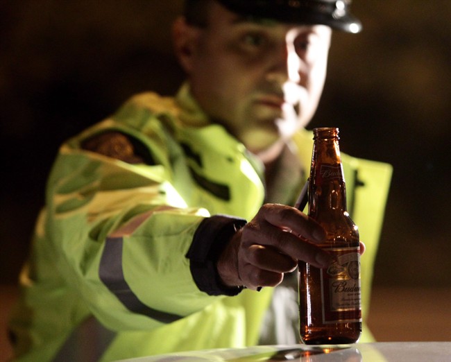 FILE: Police say breath samples provided by the man showed he was more than three times over the legal limit.