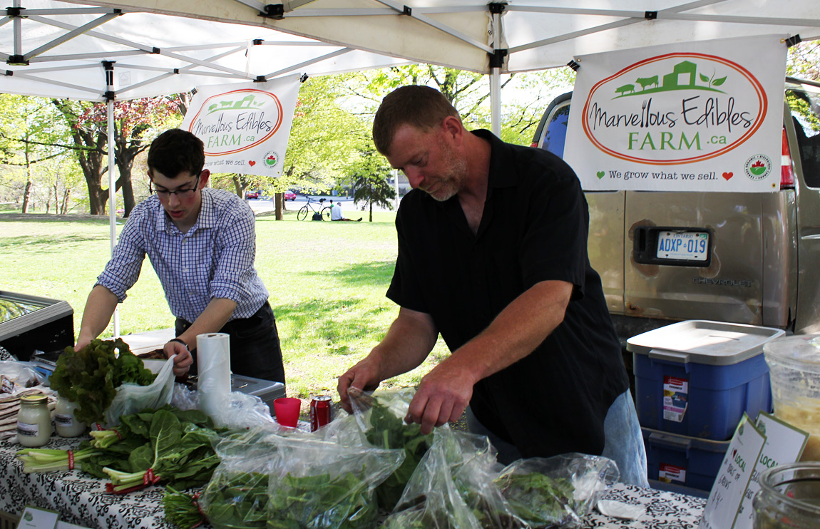 Jens Eller of Marvellous Edibles Farm