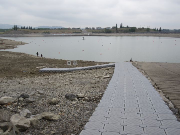 Ghost Lake reservoir