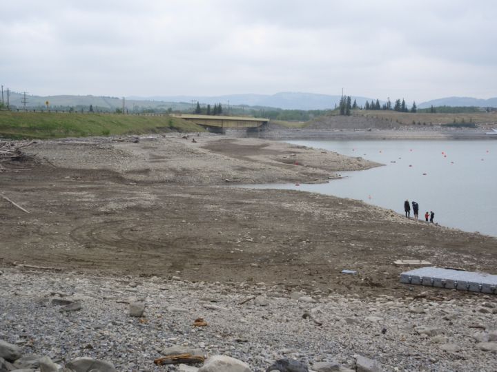 Ghost Lake reservoir