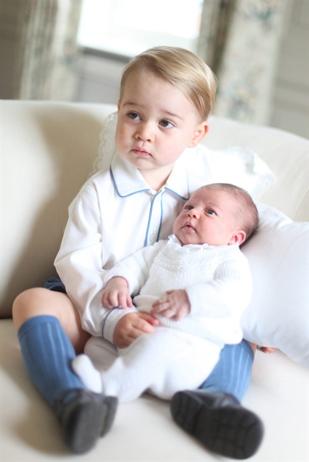 UK royals release first official Princess Charlotte photos