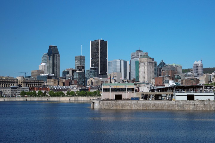 A view of Montreal's skyline.