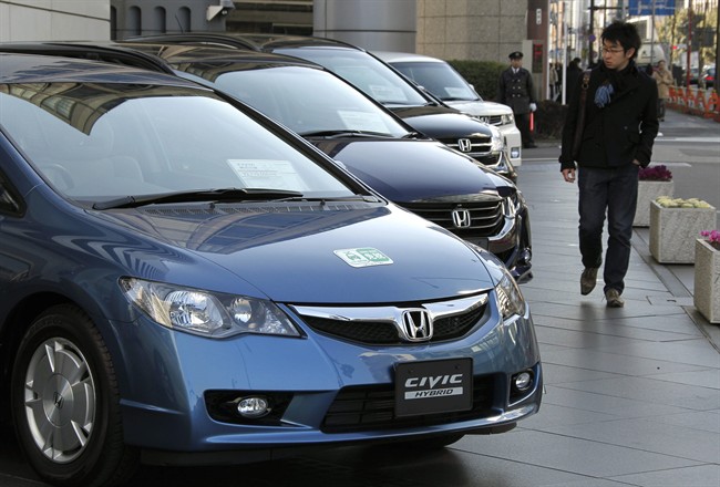 The Regina Police said Honda Civics appear to be a popular target for vehicle thieves.