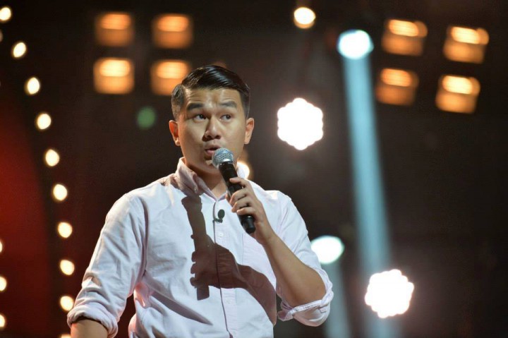 Ronny Chieng as part of the Melbourne International Comedy Festival in 2014.