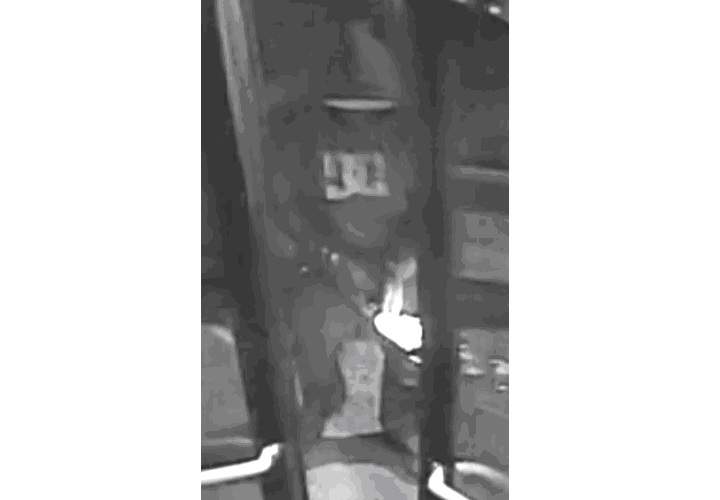 The suspect is a Caucasian male in his early 20s.