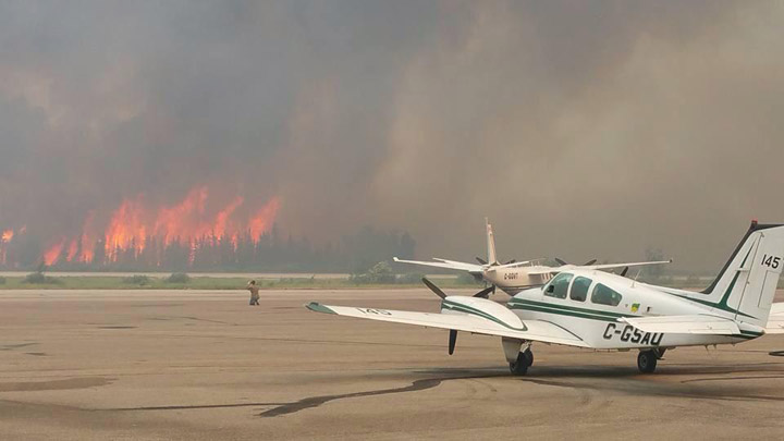 July 7: This Your Saskatchewan photo was taken by Sammi Kopeck at the La Ronge airport.