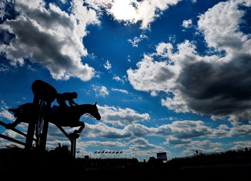 Eric Lamaze of Canada competes in the equestrian team jumping during the Pan American Games in Caledon, Ont., on Thursday, July 23, 2015. Canada won gold. 