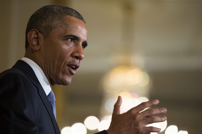 President Barack Obama speaks in the East Room of the White House in Washington, Monday, July 13, 2015.