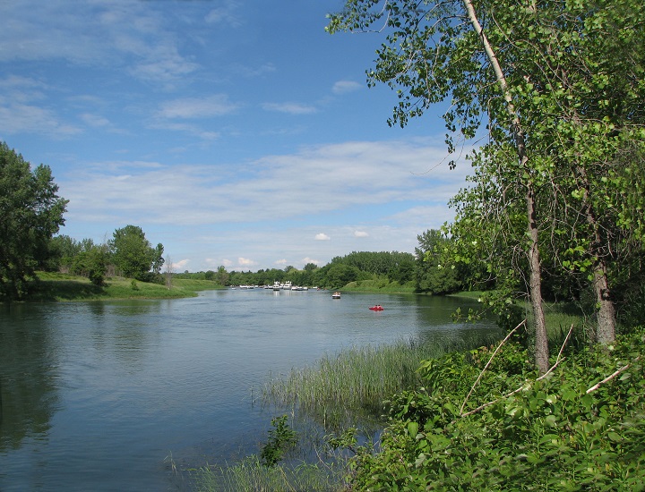 Waterways at the Iles de Boucherville National Park